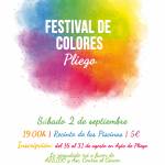 Festival de Colores en Pliego