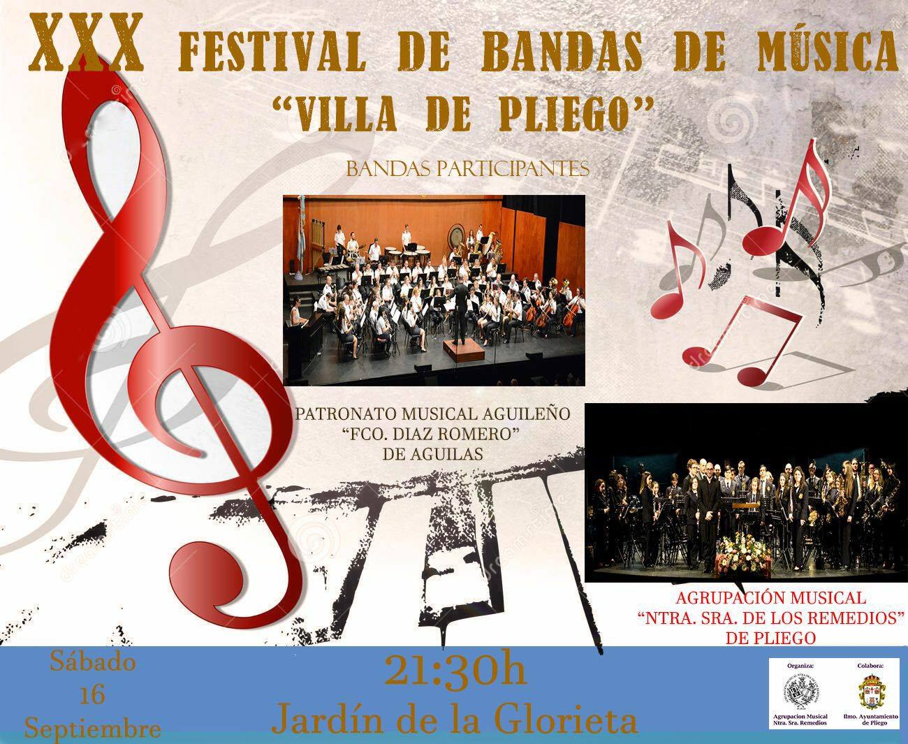 XXX Festival de Bandas Villa de Pliego.