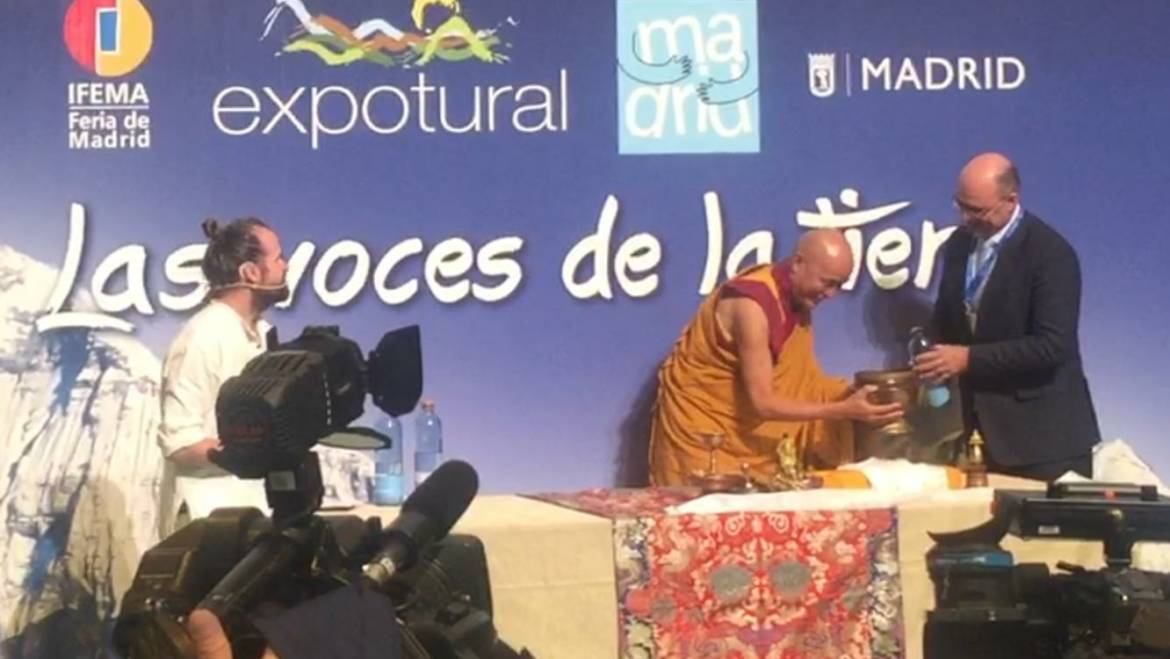 El alcalde de Pliego participó en Madrid en la ceremonia de inicio de la Feria Expotural representando el Territorio Sierra Espuña