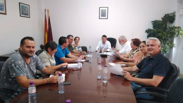 El alcalde de Pliego asiste al pleno de la Mancomunidad de Servicios Sociales “Río Mula”.