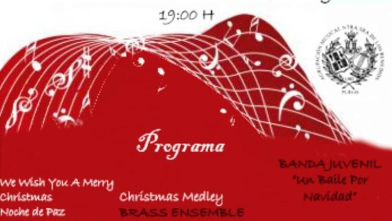 Esta noche se realiza la audición grupal de Navidad de la Asociación Musical Nuestra Señora de los Remedios