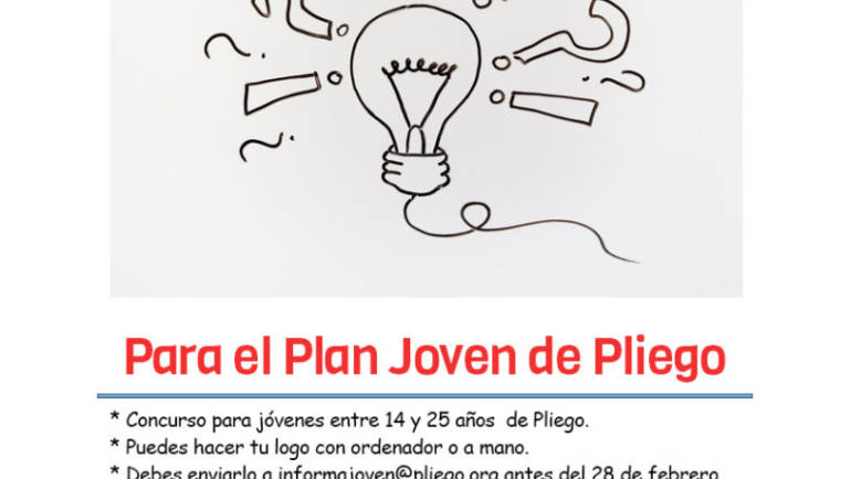Abierto un concurso para elegir el logo del Plan Joven de Pliego