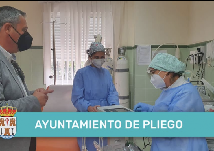 Nuevo electrocardiograma en el centro de salud de Pliego