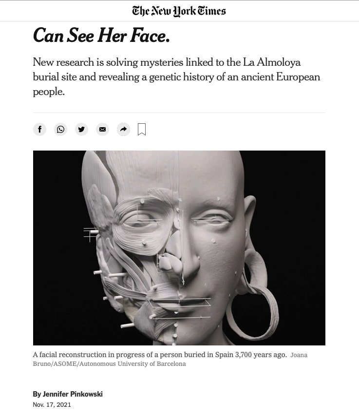 La Almoloya en The New York Times